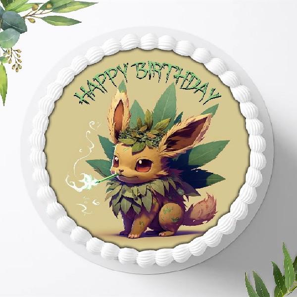 Preview: Pokemon Pikachu Tortenaufleger Ø 20cm, 1072z